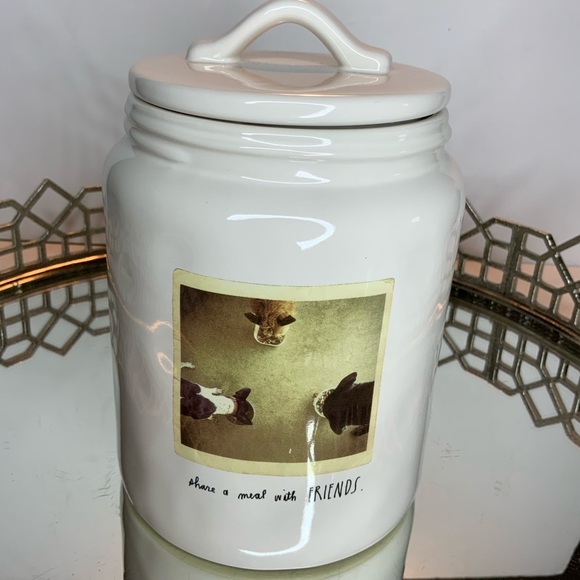 Rae Dunn Kitchen Rae Dunn Canister Friends 8 2 Tall New M27 Poshmark